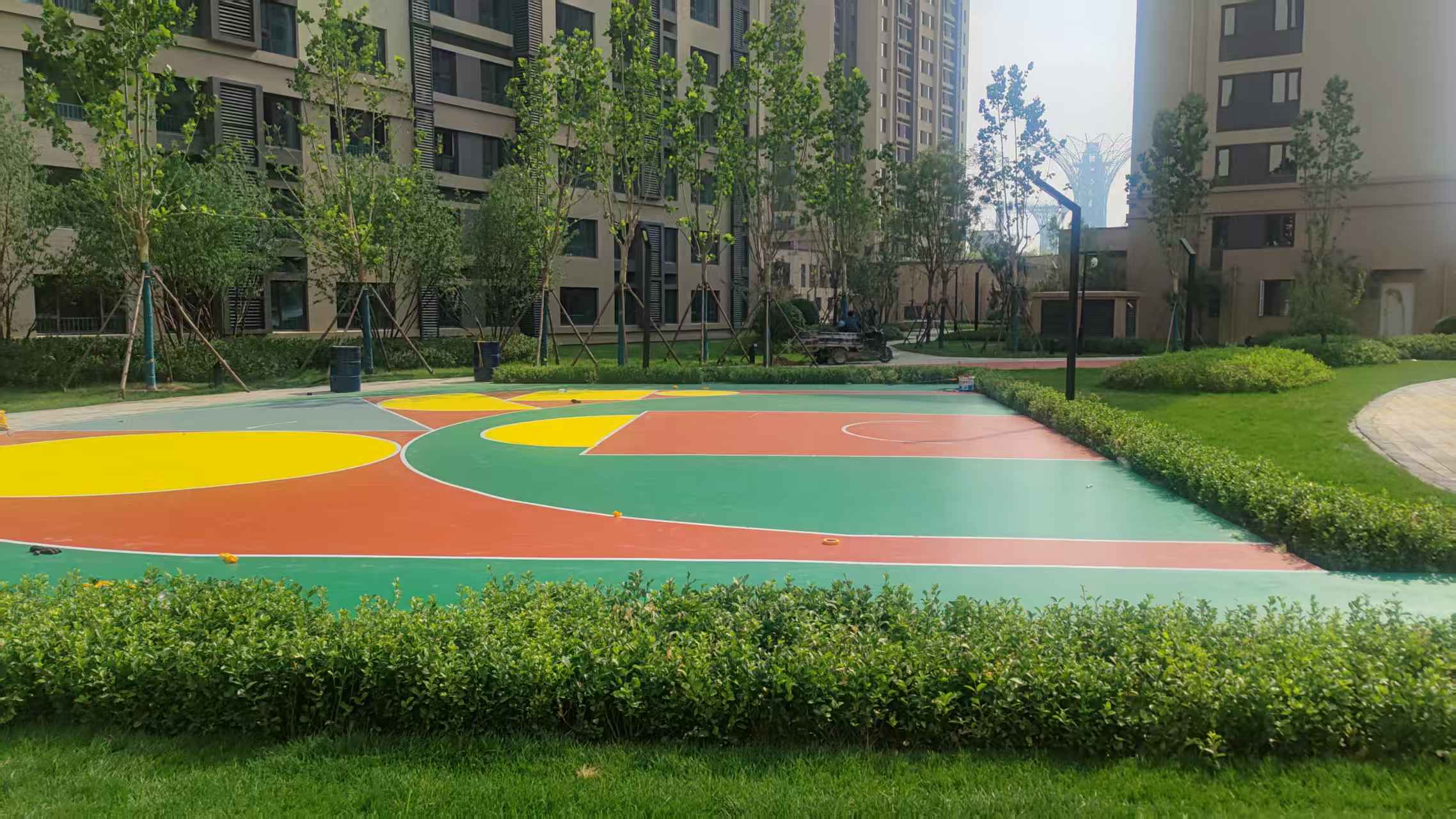 铜仁市硅PU塑胶地面 - 方案